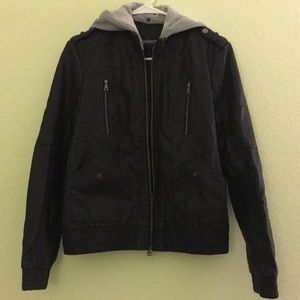 Bernardo Black Leather Jacket